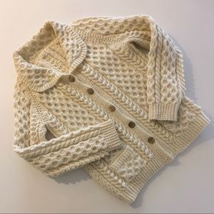 Vintage Cableknit Fisherman Cardigan